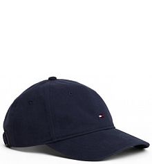 Czapka z daszkiem Tommy Hilfiger granatowa damska