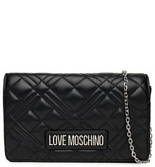 Torebka wieczorowa LOVE MOSCHINO czarna