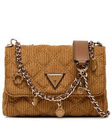 Torebka wieczorowa Guess brązowa