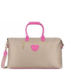 Torba weekendowa Juicy Couture beżowa