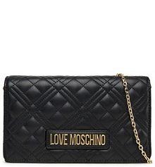 Torebka wieczorowa LOVE MOSCHINO czarna