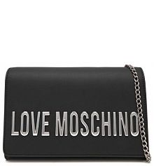 Torebka wieczorowa LOVE MOSCHINO czarna