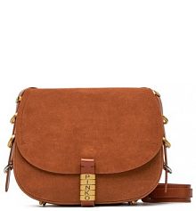 Torebka listonoszka PINKO brązowa