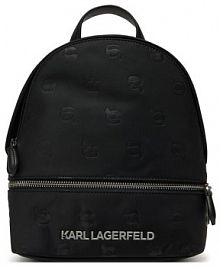 Plecak KARL LAGERFELD czarny damski