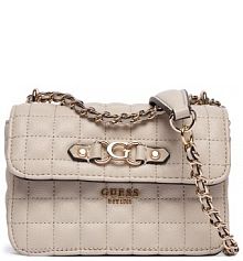 Torebka wieczorowa Guess beżowa