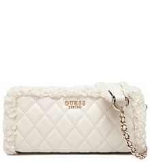 Torebka wieczorowa Guess écru