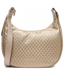 Torebka listonoszka Lasocki złota