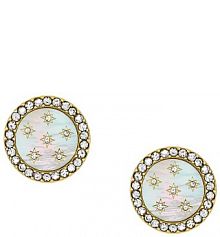 Kolczyki Fossil  złote JF04868710