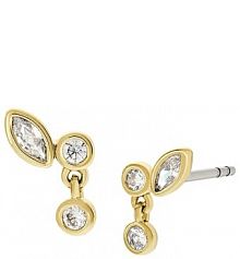 Kolczyki Fossil  złote JA7290710