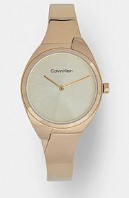 Zegarek Calvin Klein  złoty damski 25200235