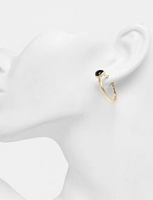 Kolczyki DKNY  złote 04G00855