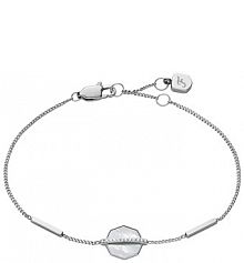 Bransoletka Fossil  srebrna JF04910040