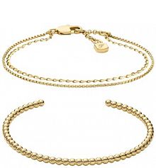 Bransoletka Fossil  złota JA7293SET