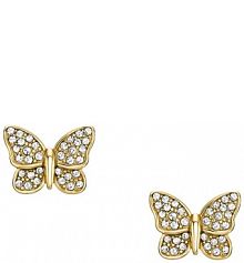 Kolczyki Fossil  złote JF04922710