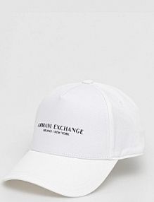 Czapka z daszkiem Armani Exchange  biała damska 944207.3R130.
