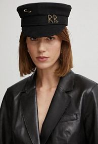 Kaszkiet RUSLAN BAGINSKIY  czarny KPC033.W.PNS
