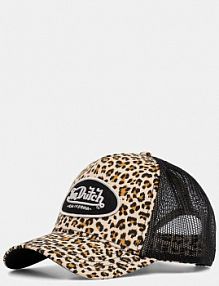 Czapka z daszkiem Von Dutch  beżowa damska VD.0.CAS2.LEO