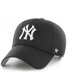 Czapka z daszkiem 47 brand  czarna damska B.PFZCU17CNS.