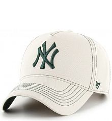 Czapka z daszkiem 47 brand  beżowa damska B.CONDT17GWS.