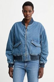 Kurtka jeansowe Levi's  niebieska damska A7262.0009