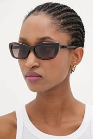 Okulary Guess  brązowe damskie GU00156.H.555