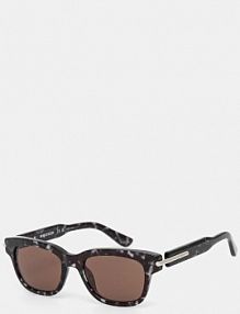 Okulary alexander mcqueen  pomarańczowe damskie AM0497S