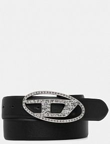 Pasek Diesel  czarny damski X09611.P6364