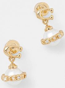 Kolczyki Coach  złote 37517816GLD10