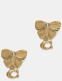 Kolczyki Coach  złote 37527588GLD71