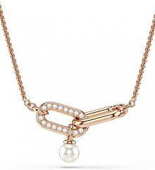 Naszyjnik Swarovski  złoty 5728589