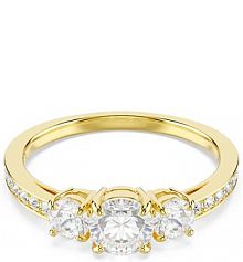 Pierścionek Swarovski  złoty 5723295