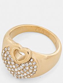 Pierścionek Guess  złoty JUBR05.215JW