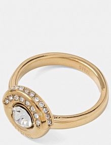 Pierścionek Guess  złoty JUBR05.379JW