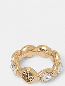 Pierścionek Guess  złoty JUBR05.573JW