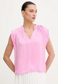 Bluzka Morgan  różowa damska OROOVE