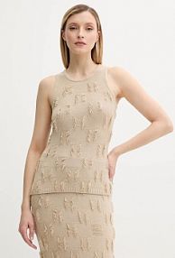 Top Samsoe Samsoe  beżowy damski F25200124