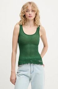 Top Stine Goya  zielony damski SG.PF25.T059.