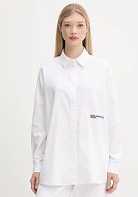 Koszula z długim rękawem Karl Lagerfeld Jeans  biała A3W11010