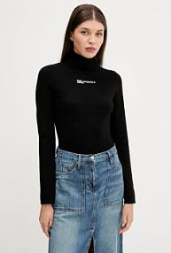 Golf Karl Lagerfeld Jeans  czarny damski A3W18007