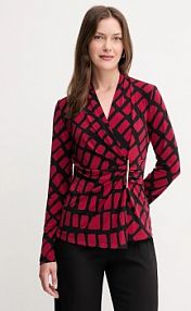 Bluzka Joseph Ribkoff  bordowy damska 253139
