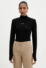 Longsleeve La Mania  czarny damski SLEEK