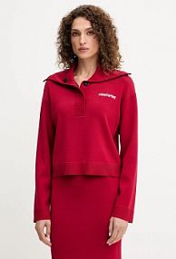 Bluza przez głowę PATRIZIA PEPE  czerwona 8K0307.K266