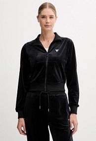 Bluza rozpinana Guess  czarna damska V3BQ22.K0232