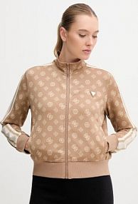 Bluza rozpinana Guess  beżowa damska V5YQ07.K0282