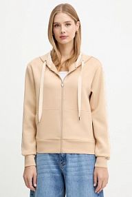 Bluza rozpinana Guess  beżowa damska W5YQ05.KBYE2