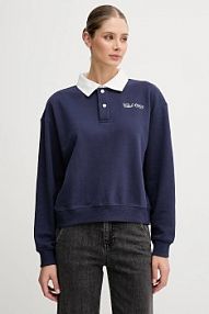 Bluza przez głowę United Colors of Benetton  granatowa 3WNWD3011