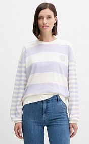 Bluza przez głowę United Colors of Benetton  fioletowa 3Y04D10AM