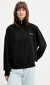 Bluza przez głowę Guess Jeans  czarna W5YQ09.K68I4