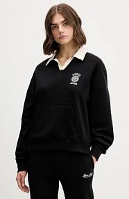 Bluza przez głowę Guess Jeans  czarna W5YQ16.K68I4