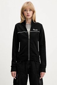 Bluza rozpinana Guess Jeans  czarna damska W5YQ17.K68I4